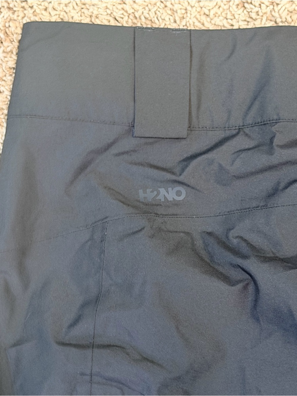 Patagonia Men's XXL H2No Snowboard Pants RECCO Waterproof Insulated Black NWOT - Picture 8 of 9